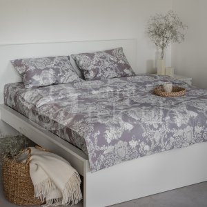 Mako satin bedding set TAUPE